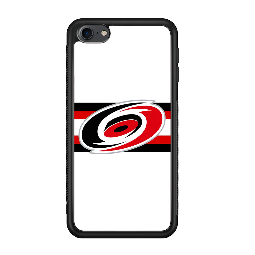 Carolina Hurricanes White And Stripe iPod Touch 6 Case - Carneyforia