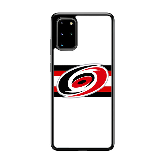 Carolina Hurricanes White And Stripe Samsung Galaxy S20 Plus Case