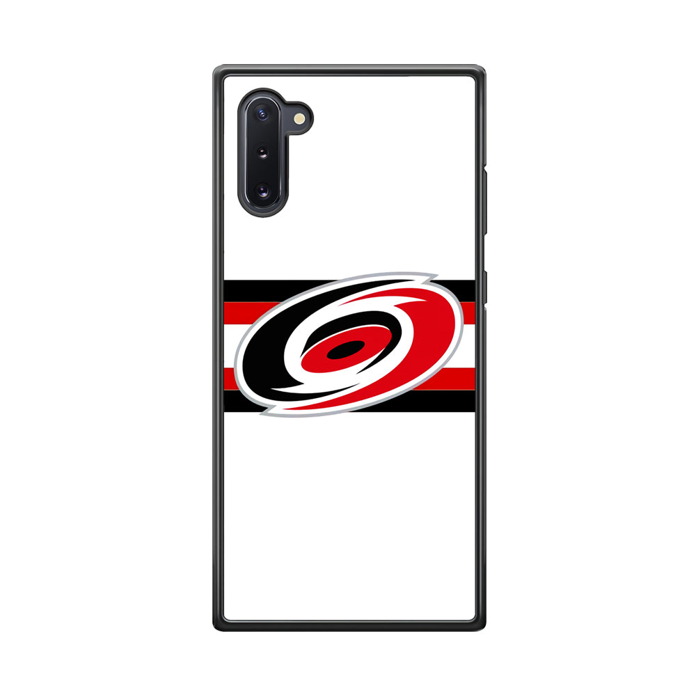 Carolina Hurricanes White And Stripe Samsung Galaxy Note 10 Case