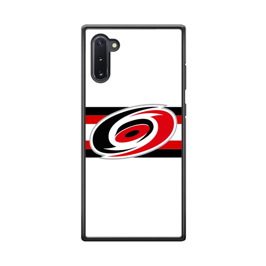 Carolina Hurricanes White And Stripe Samsung Galaxy Note 10 Case