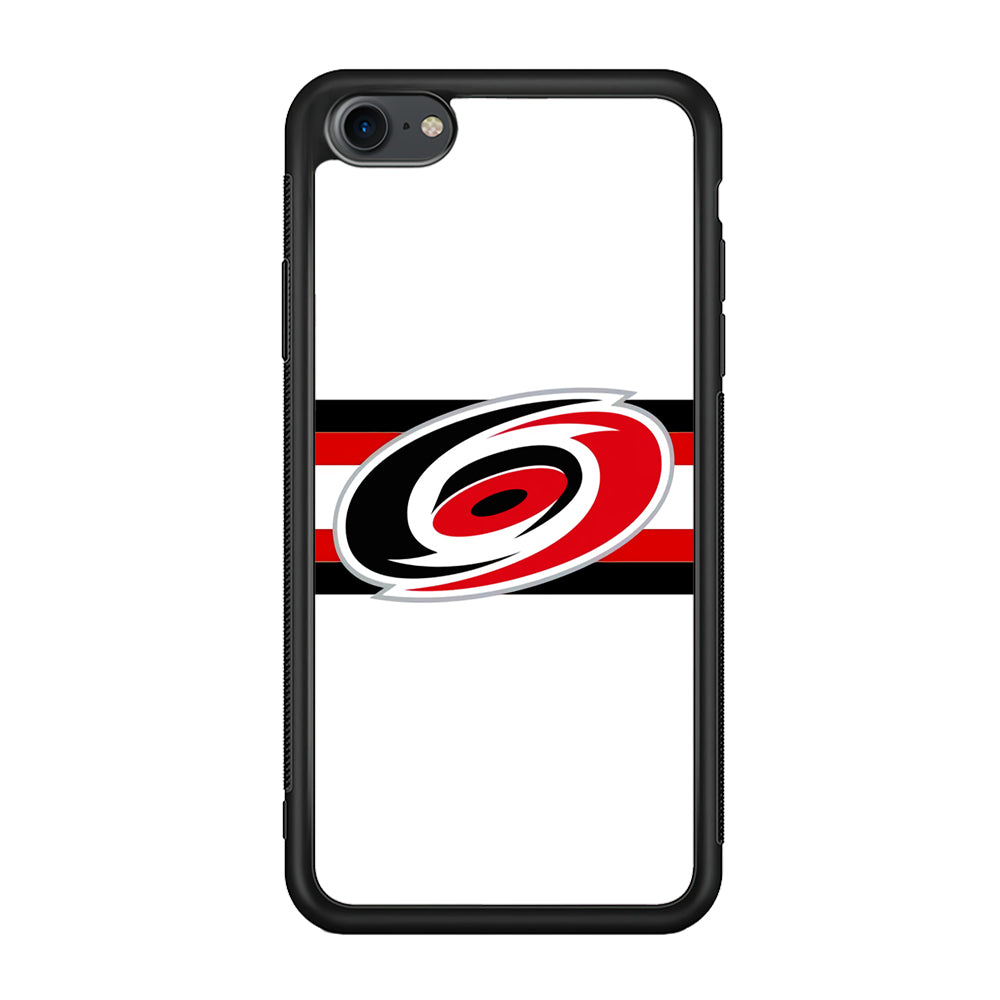 Carolina Hurricanes White And Stripe iPhone 8 Case