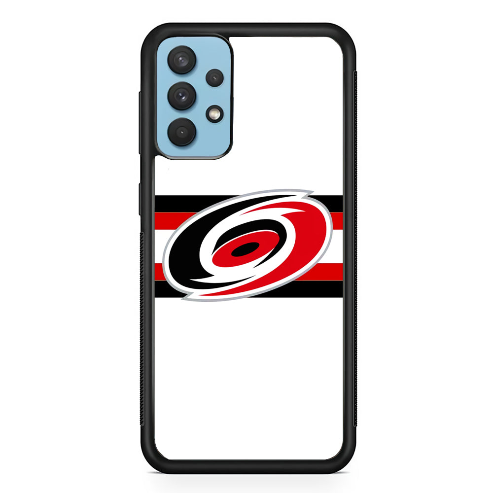 Carolina Hurricanes White And Stripe Samsung Galaxy A32 Case