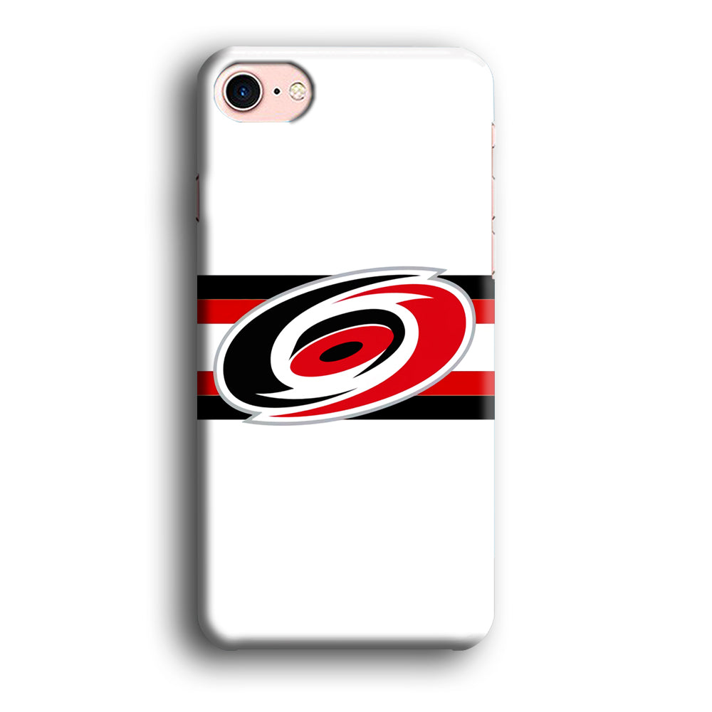 Carolina Hurricanes White And Stripe iPhone 8 Case