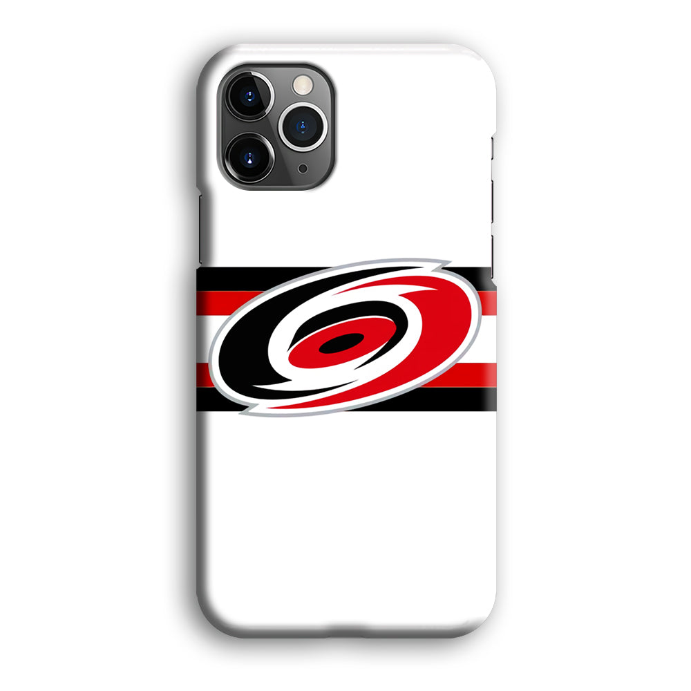 Carolina Hurricanes White And Stripe iPhone 12 Pro Max Case