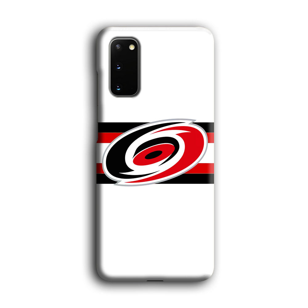 Carolina Hurricanes White And Stripe Samsung Galaxy S20 Case