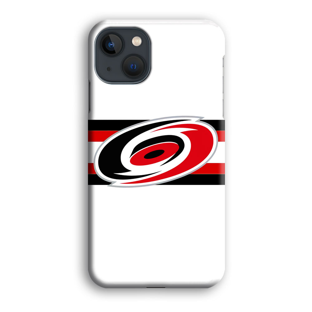 Carolina Hurricanes White And Stripe iPhone 13 Case