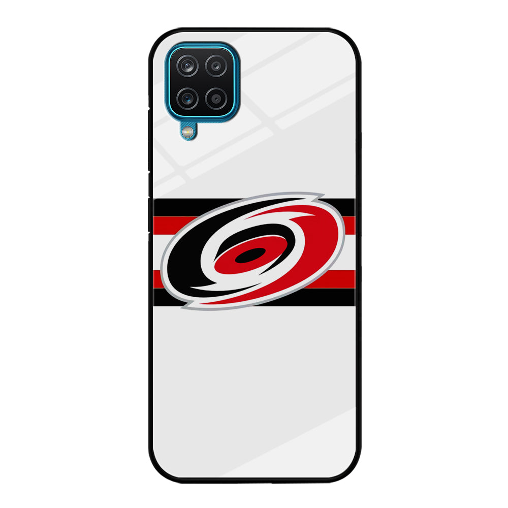 Carolina Hurricanes White And Stripe Samsung Galaxy A12 Case