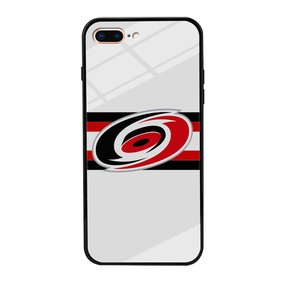 Carolina Hurricanes White And Stripe iPhone 8 Plus Case