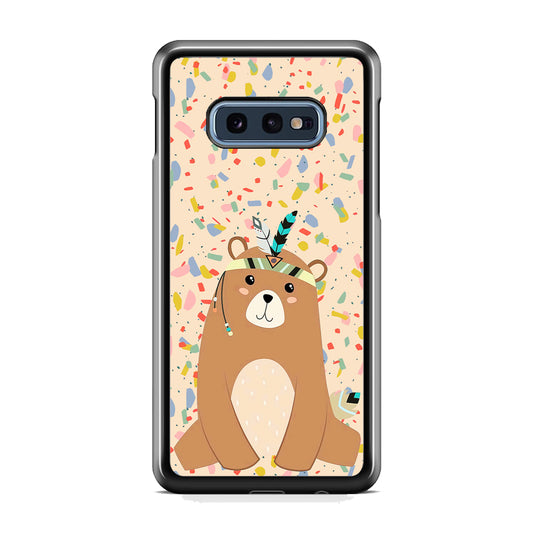 Cartoon Prince Bear Samsung Galaxy S10E Case