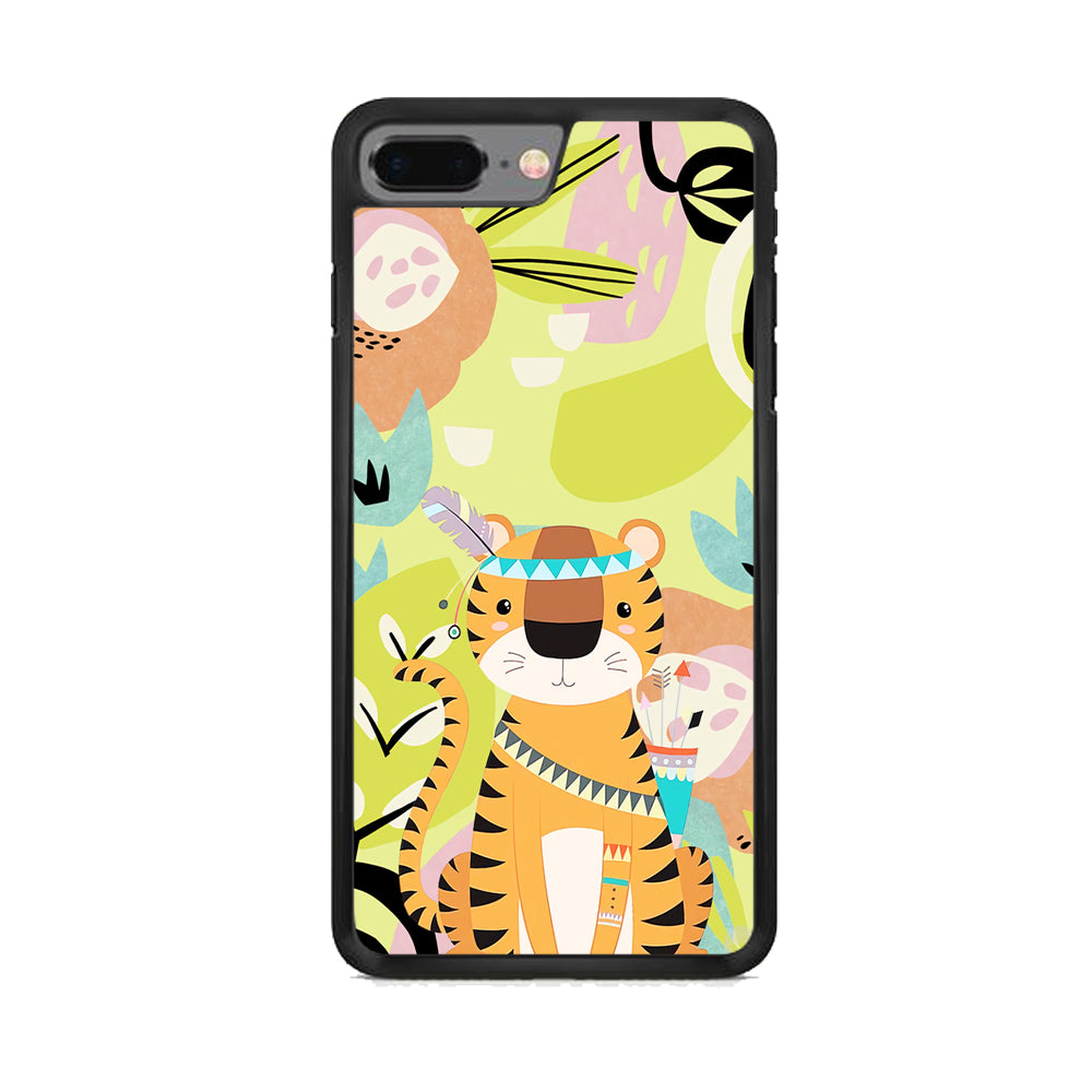 Cartoon Tiger Chief iPhone 7 Plus Case