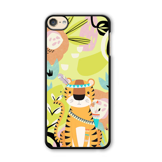 Cartoon Tiger Chief iPod Touch 6 Case - Carneyforia