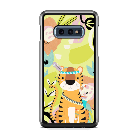 Cartoon Tiger Chief Samsung Galaxy S10E Case