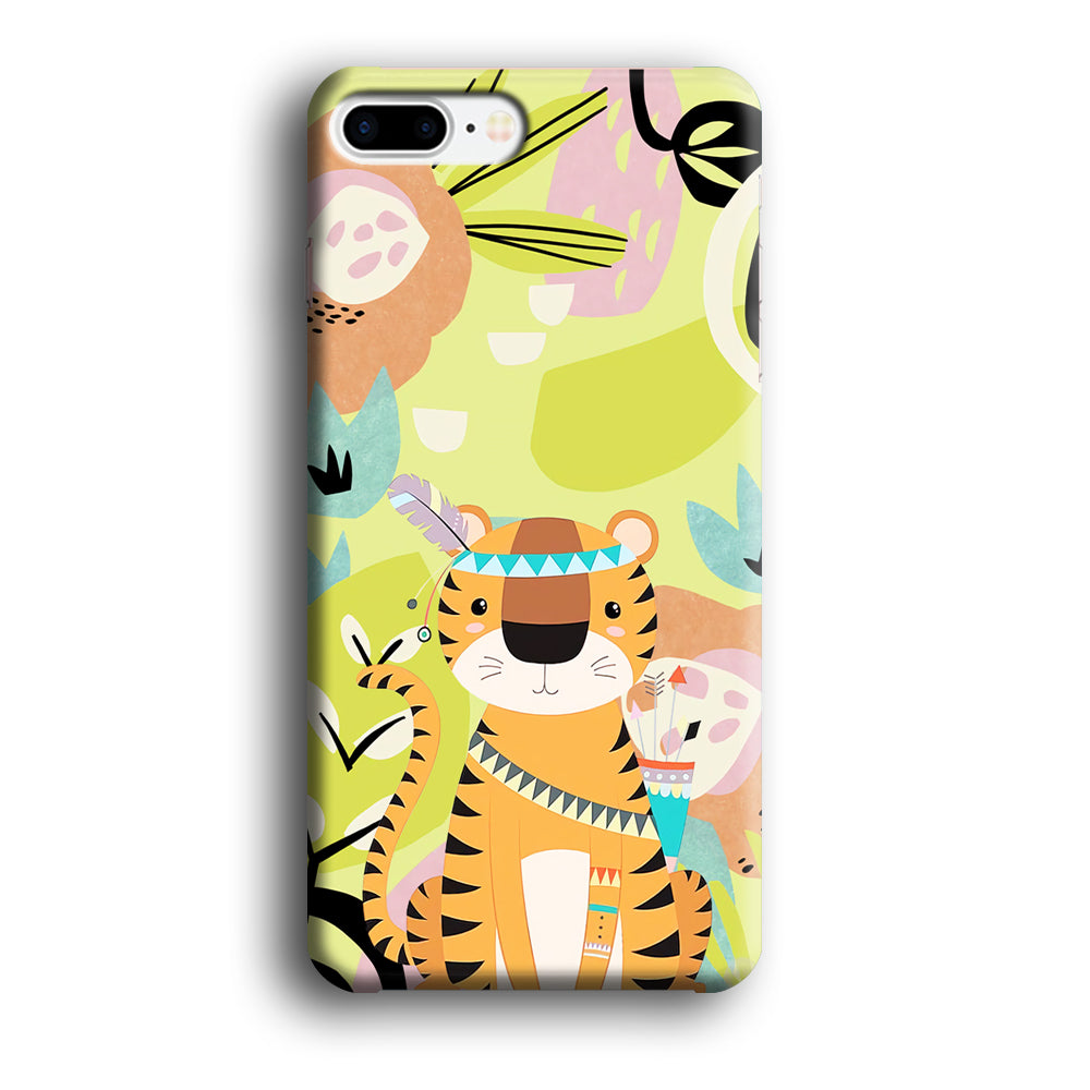 Cartoon Tiger Chief iPhone 7 Plus Case