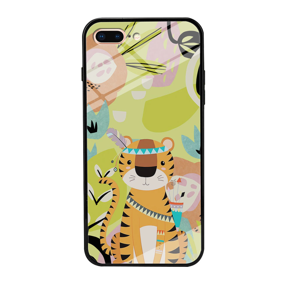 Cartoon Tiger Chief iPhone 7 Plus Case