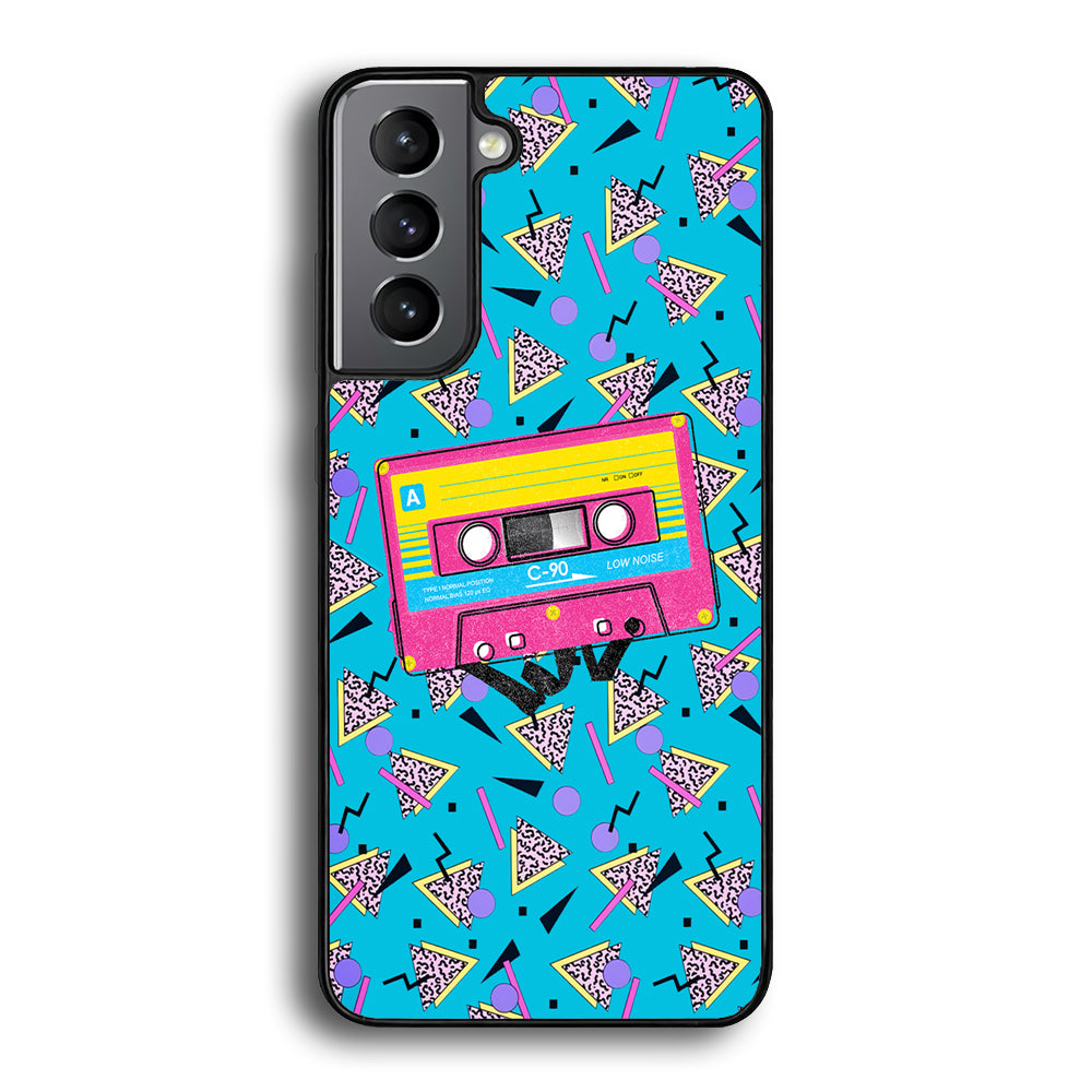 Cassette Low Noise Samsung Galaxy S21 Plus Case - Carneyforia