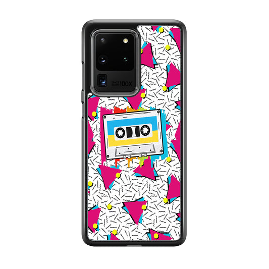 Cassette Pink Voice Samsung Galaxy S20 Ultra Case
