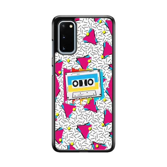 Cassette Pink Voice Samsung Galaxy S20 Case