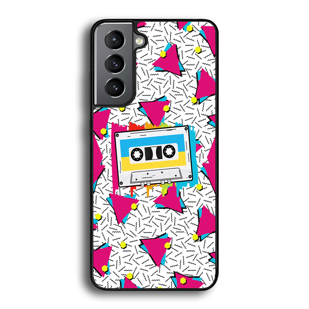 Cassette Pink Voice Samsung Galaxy S21 Plus Case - Carneyforia