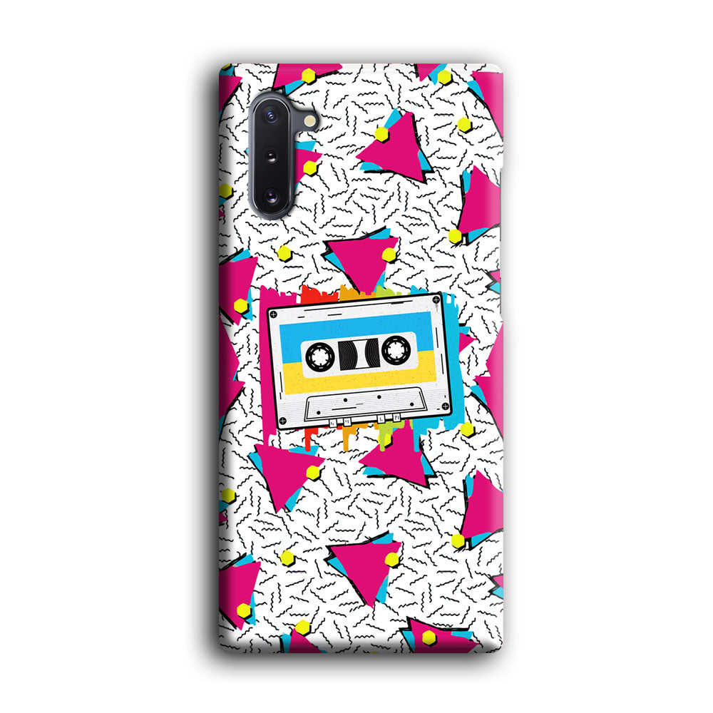 Cassette Pink Voice Samsung Galaxy Note 10 Case