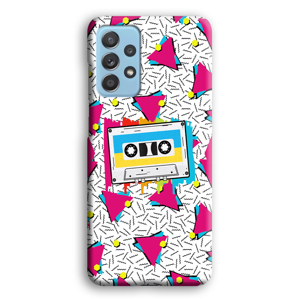 Cassette Pink Voice Samsung Galaxy A72 Case