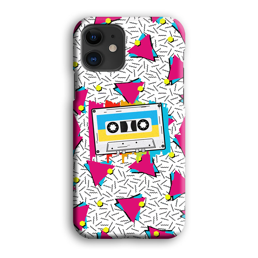 Cassette Pink Voice iPhone 12 Case