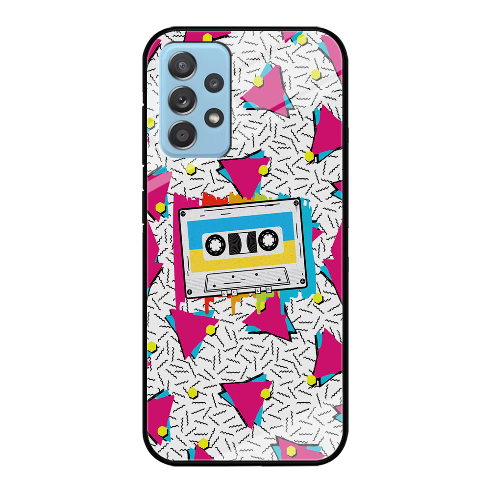 Cassette Pink Voice Samsung Galaxy A72 Case