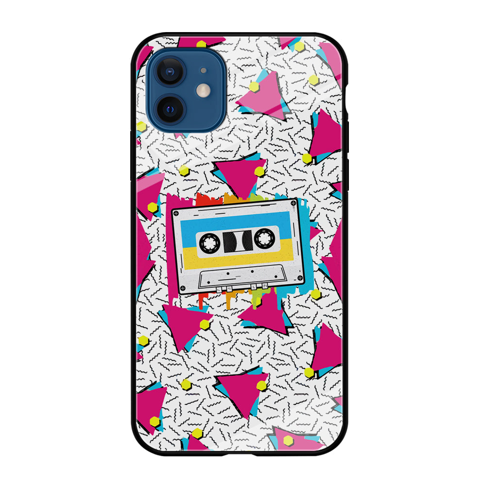 Cassette Pink Voice iPhone 12 Case