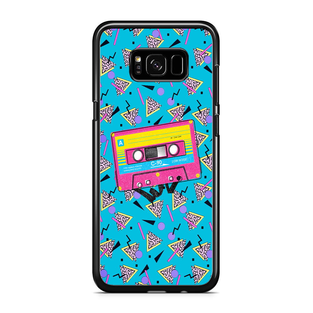 Cassette Low Noise Samsung Galaxy S8 Plus Case Rubber Black (2D Case)