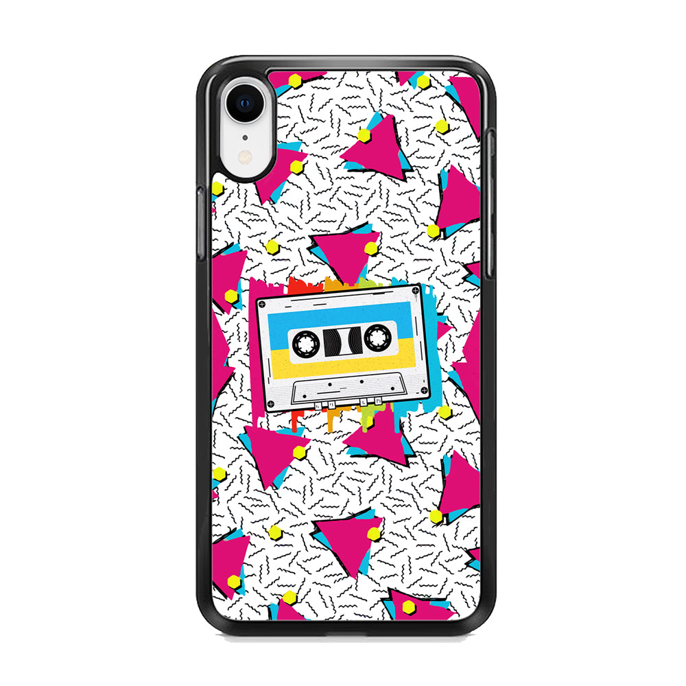Cassette Pink Voice iPhone XR Case