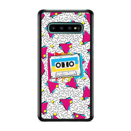 Cassette Pink Voice Samsung Galaxy S10 Case