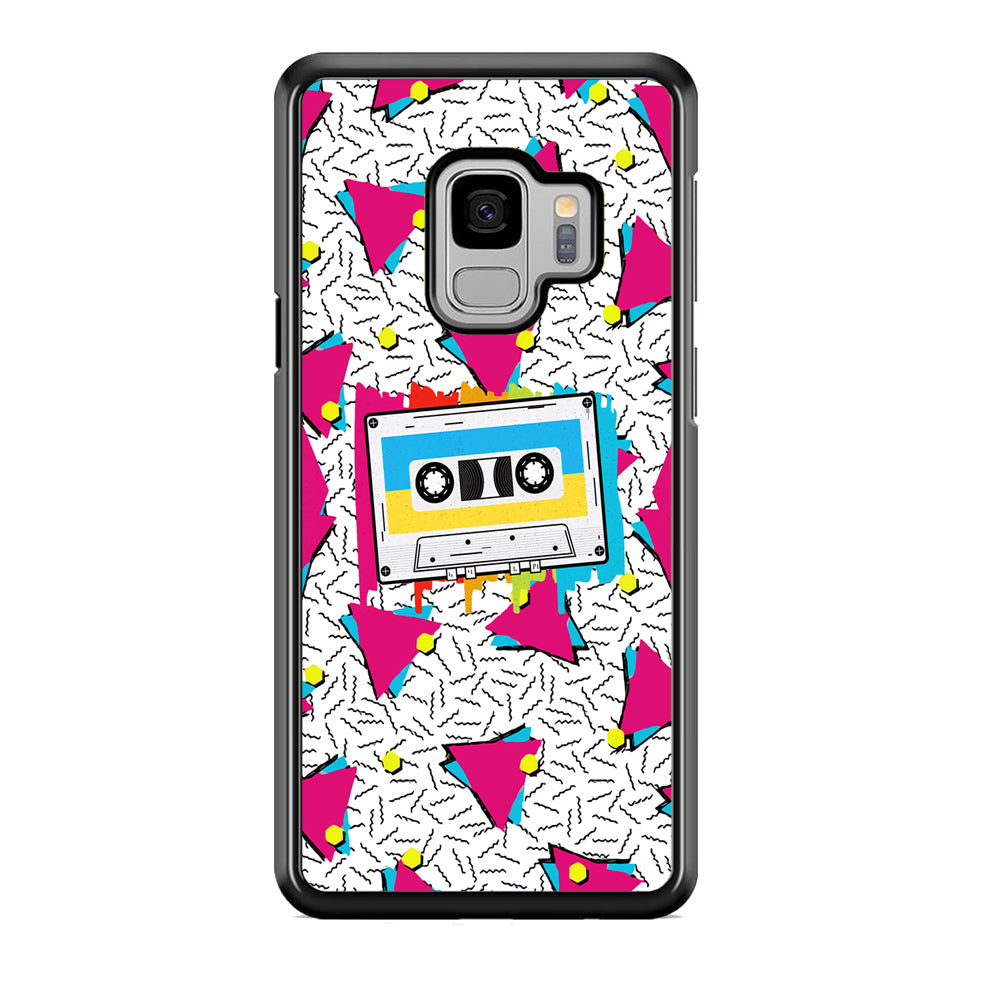 Cassette Pink Voice Samsung Galaxy S9 Case Default Title