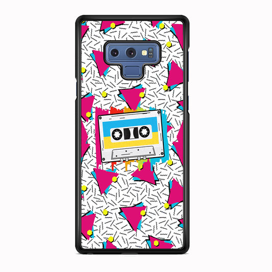 Cassette Pink Voice Samsung Galaxy Note 9 Case