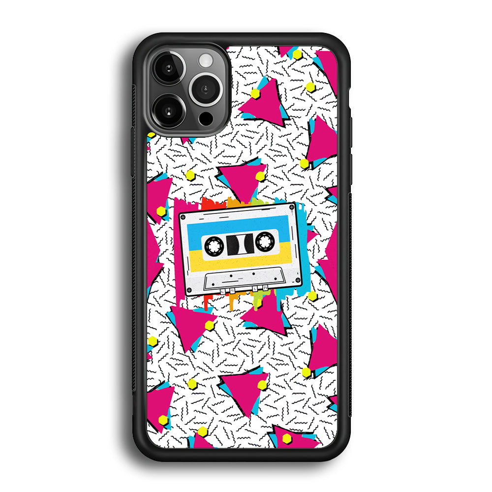 Cassette Pink Voice iPhone 12 Pro Case