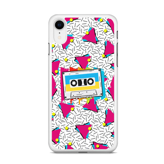 Cassette Pink Voice iPhone XR Case