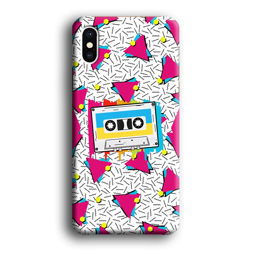 Cassette Pink Voice iPhone XS MAX Case