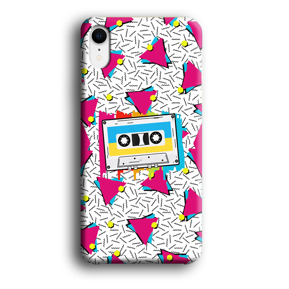 Cassette Pink Voice iPhone XR Case