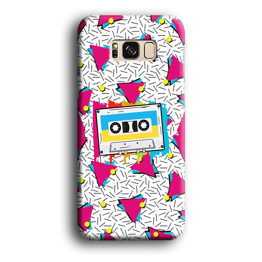 Cassette Pink Voice Samsung Galaxy S8 Case