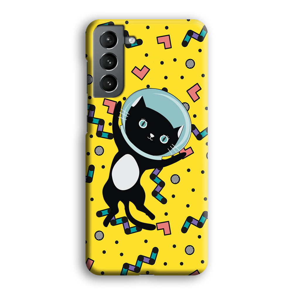 Cat Get Around The Universe Samsung Galaxy S21 Plus Case