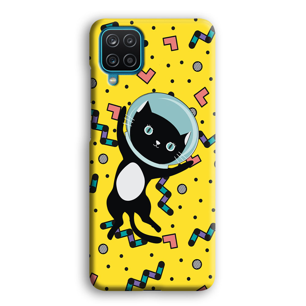 Cat Get Around The Universe Samsung Galaxy A12 Case