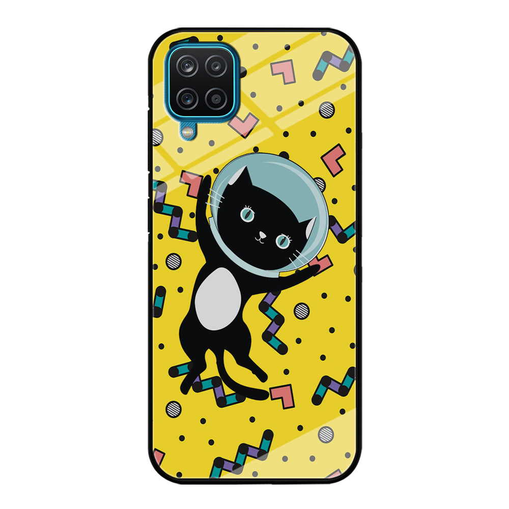 Cat Get Around The Universe Samsung Galaxy A12 Case