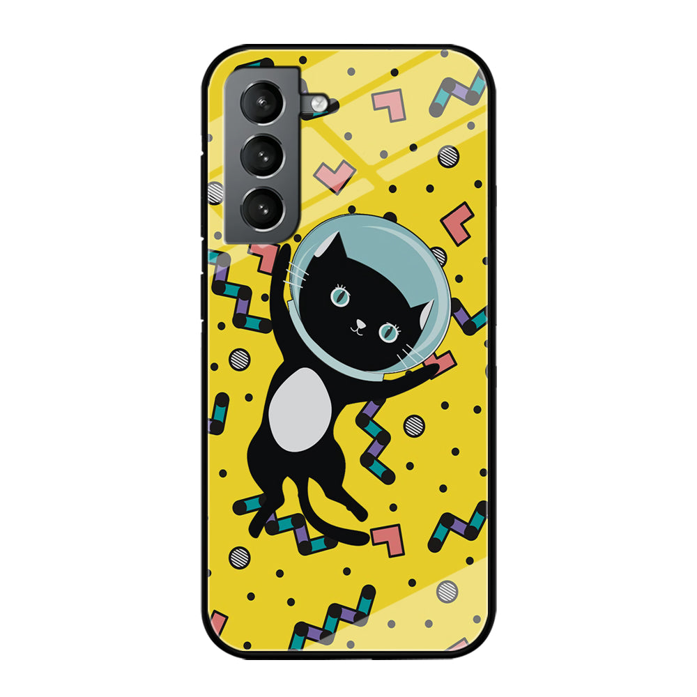 Cat Get Around The Universe Samsung Galaxy S21 Plus Case