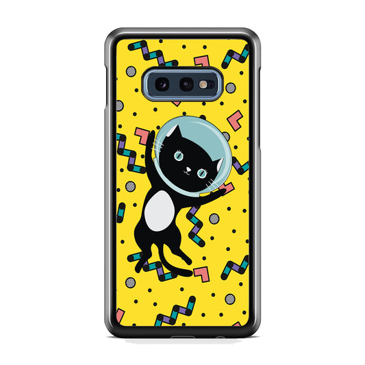 Cat Get Around The Universe Samsung Galaxy S10E Case