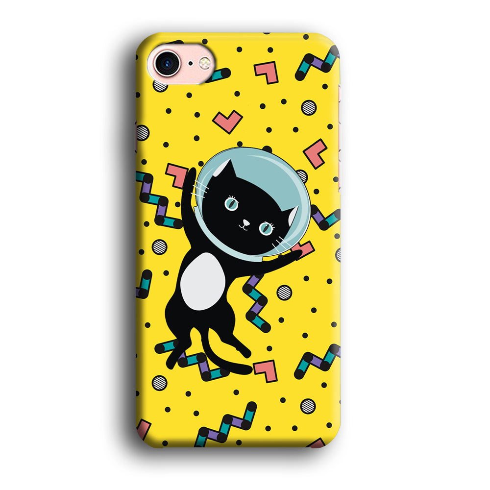 Cat Get Around The Universe iPhone 8 Case