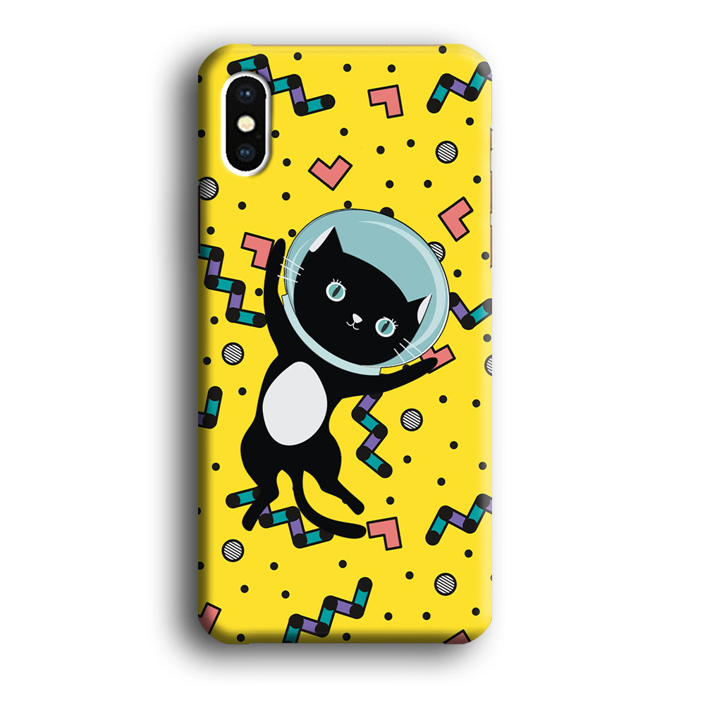 Cat Get Around The Universe iPhone X Case