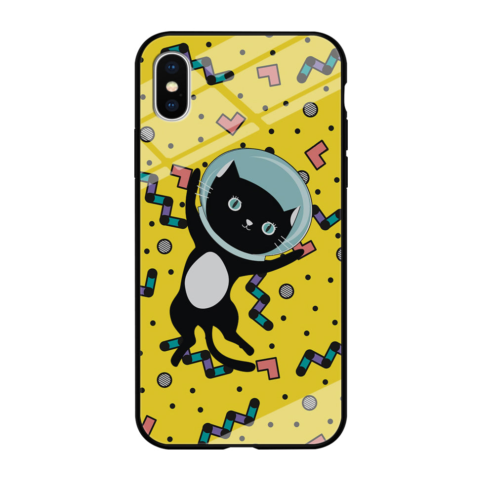 Cat Get Around The Universe iPhone X Case