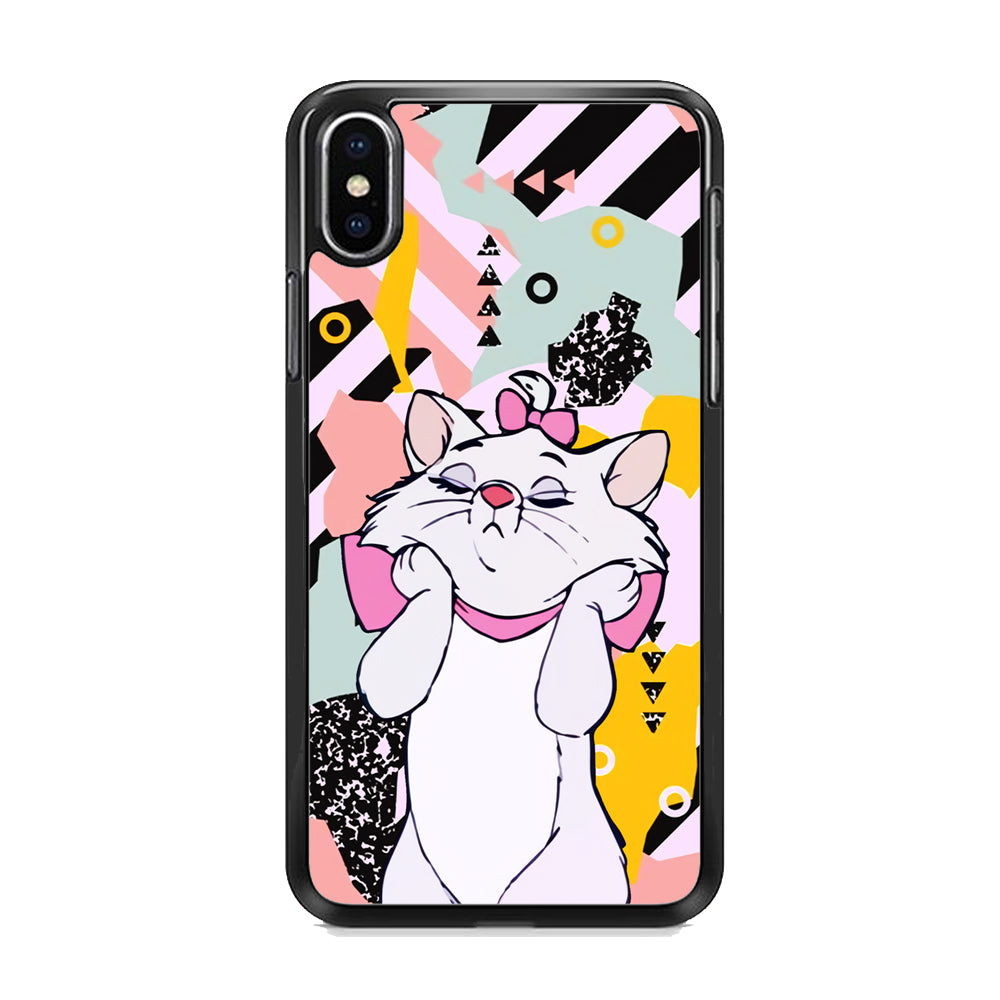 Cat Lovely Touch iPhone X Case