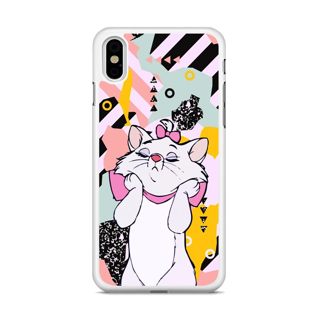 Cat Lovely Touch iPhone X Case