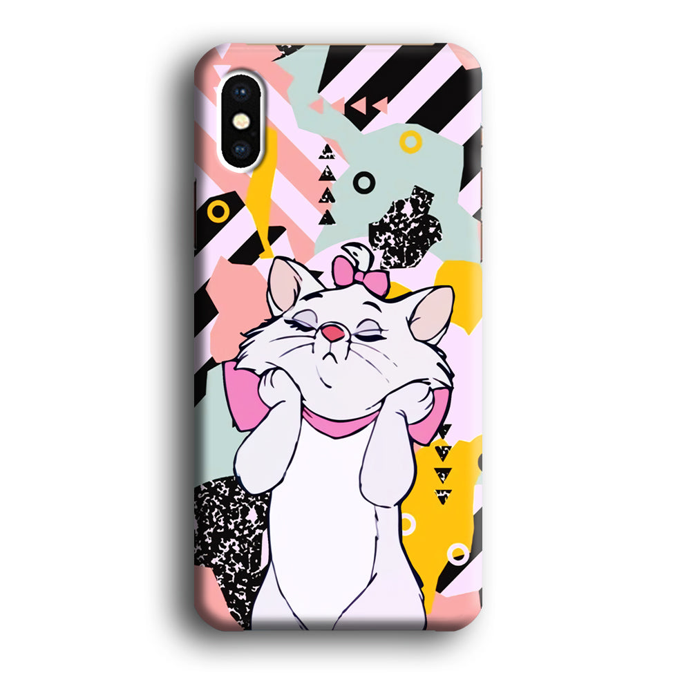 Cat Lovely Touch iPhone X Case