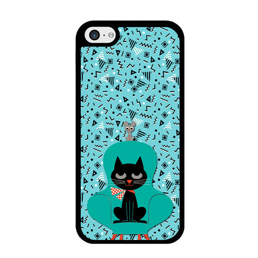 Cat and Mouse in a Chair iPhone 5 | 5s Case - Carneyforia