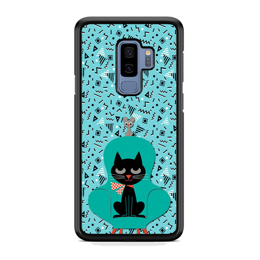 Cat and Mouse in a Chair Samsung Galaxy S9 Plus Case